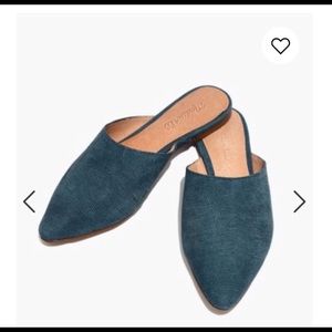 Madewell *like new* Remi Mule- Stamped Lizard- 8